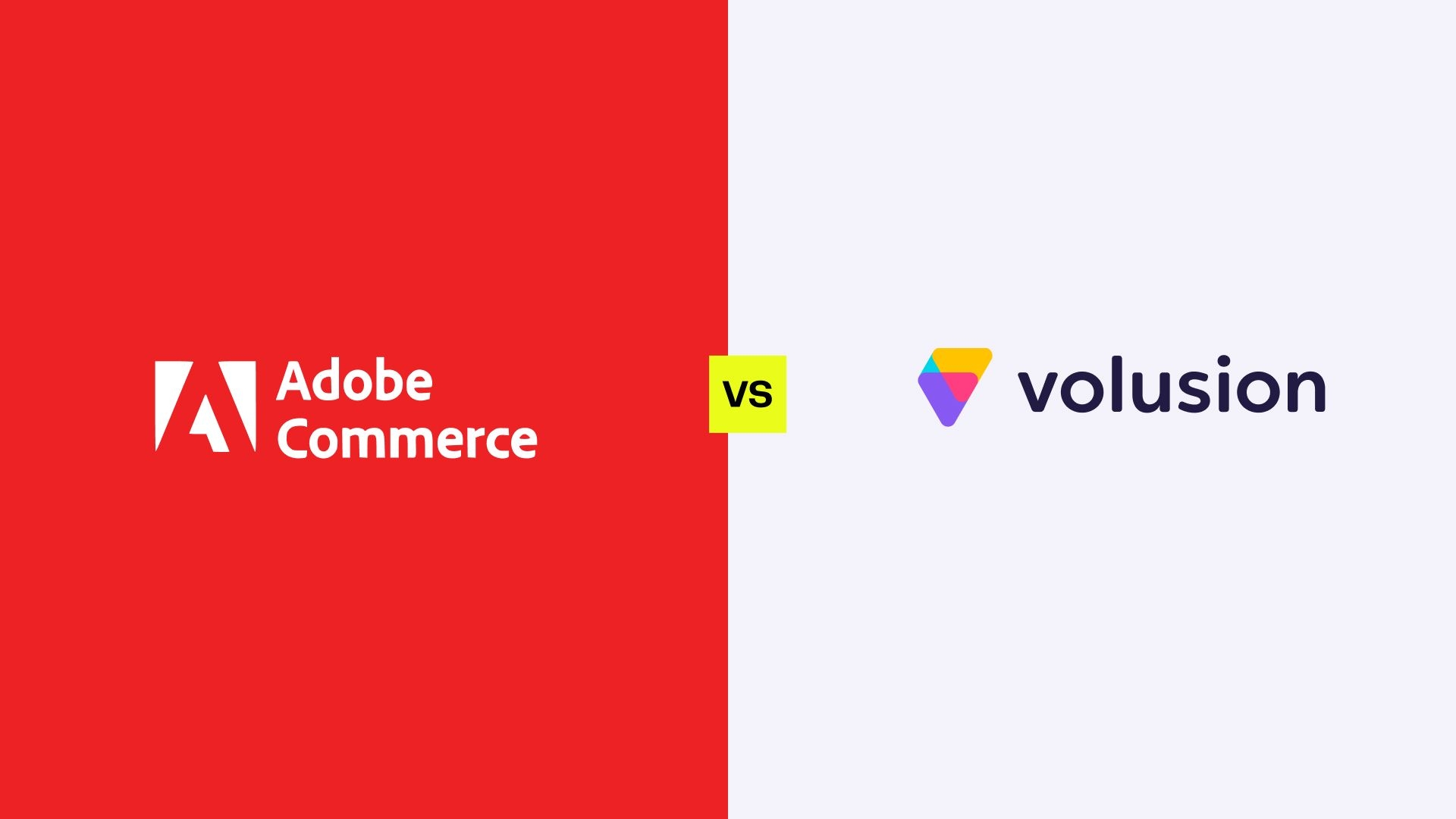 Adobe Commerce Vs Volusion - Picking the Best Platform in 2024